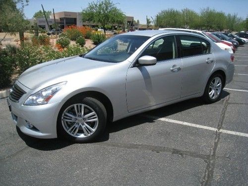 2011 infiniti g25 one owner way below wholesale remaining factory warranty