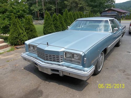 1977 oldsmobile toronado brougham coupe 2-door 6.6l