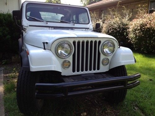 1980 Jeep CJ5 258 inline 6, frame off restoration, fiberglass body CJ 5 like new, image 2