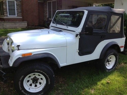 1980 Jeep CJ5 258 inline 6, frame off restoration, fiberglass body CJ 5 like new, image 3