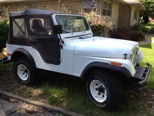 1980 Jeep CJ5 258 inline 6, frame off restoration, fiberglass body CJ 5 like new, image 4