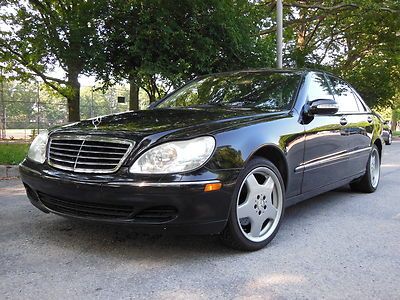 Great running sharp sedan amg wheels s430 s500