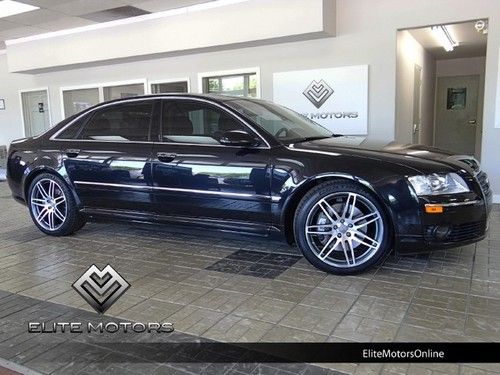 2007 audi a8l b&amp;o sound rear shades s-line wheels