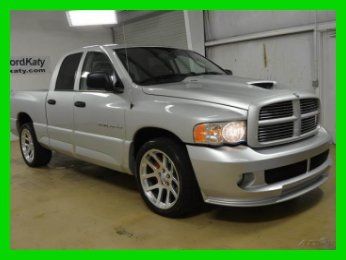 2005 dodge srt-10 ram 1500 quad cab, 1-owner, only 56k miles!