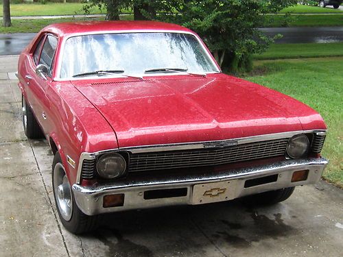 1971 chevrolet nova ss 350 4spd recent restoration
