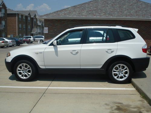 2004 bmw x3 2.5i sport utility 4-door 2.5l