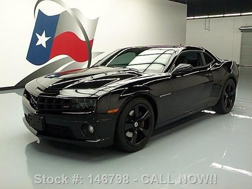 2011 chevy camaro ss rs auto leather sunroof hud 47k mi texas direct auto