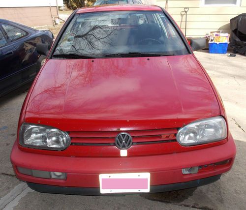 1998 volkswagen golf gti hatchback 2-door 2.0l