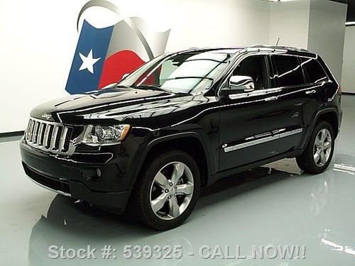 2011 jeep grand cherokee 4x4 overland hemi nav 20's 37k texas direct auto