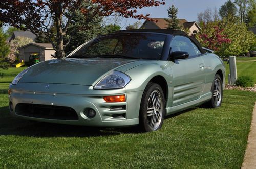 Mitsubishi eclipse gts spyder 2 door convertible no reserve auction