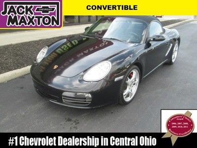 05 boxster convertible manual low miles leather premium sound sys heated seats