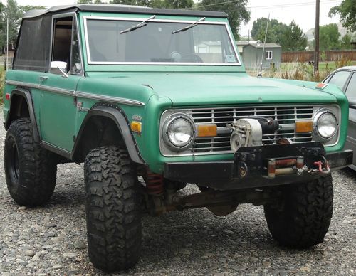 1971 ford bronco sport trail rig