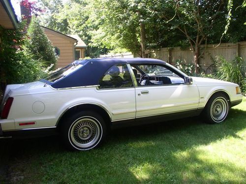 1989 lincoln mark vii bill blass sedan 2-door 5.0l