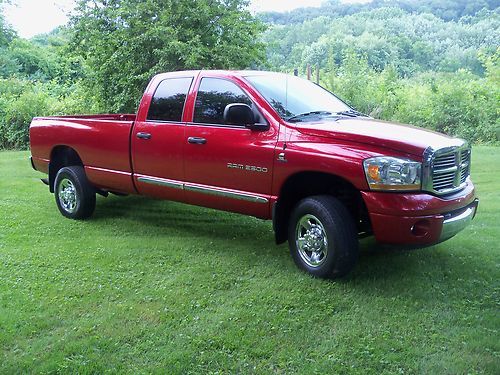 2006 dodge ram 2500 4x4 5.9 cummins diesel h.o.  laramie slt