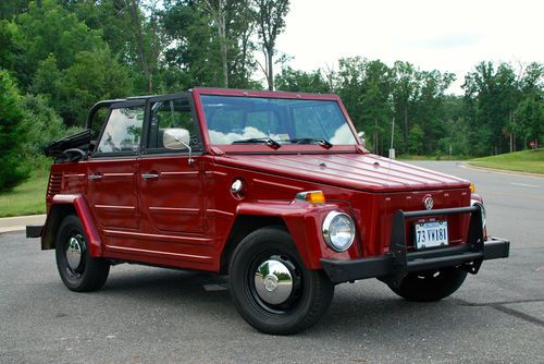 1973 volkswagen thing base 1.6l