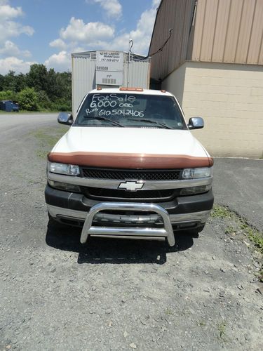 2002 2500HD LS CHEVY SILVERADO 4x4  50,000 0N REBUILT MOTOR GREAT WORK TRUCK, US $6,200.00, image 2