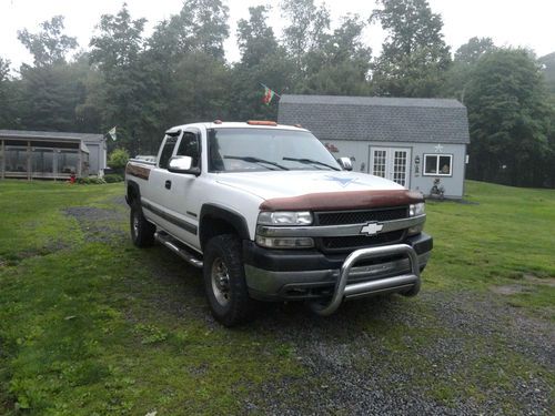 2002 2500HD LS CHEVY SILVERADO 4x4  50,000 0N REBUILT MOTOR GREAT WORK TRUCK, US $6,200.00, image 4
