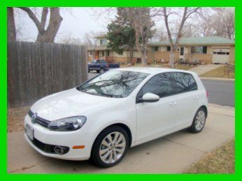 2012 vw tdi 4-door turbo 2l i4 16v automatic fwd hatchback ipod cd heated seats