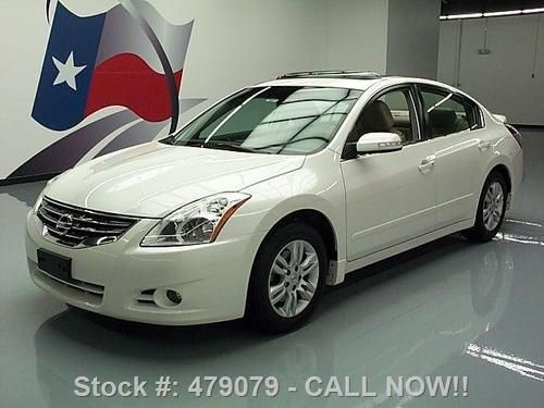 2010 nissan altima 2.5 sl auto sunroof nav rear cam 73k texas direct auto