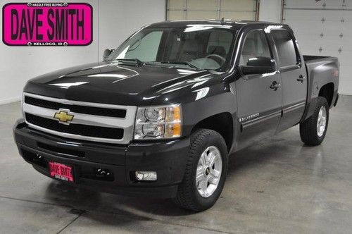 2009 black crew 4wd short box auto heated leather dual power adjustable pedals!