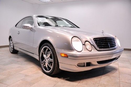 2000 mercedes-benz clk320 coupe low miles ext warranty xtr chromes