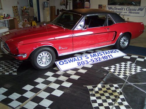1968 mustang hardtop 289 a/t p/s a/c p/b