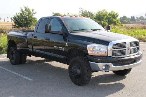 Black 2006 Dodge Ram 3500 Truck, image 14