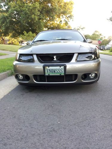 2003 svt cobra convertible-(terminator) super low miles