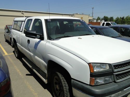 2006 chevrolet silverado 1500 work truck ext. cab 4wd