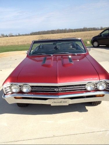 1967 chevelle convertable ss clone car. everything is new, 454, 4 speed