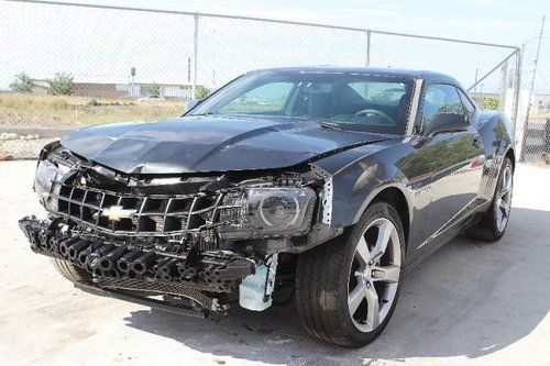 2012 chevrolet camaro 2lt rs salvage repairable rebuilder only 17k miles runs!!!