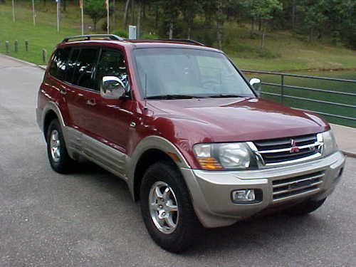 2001 mitsubishi montero limited, new engine, nice, needs tlc, brakes, no reserve