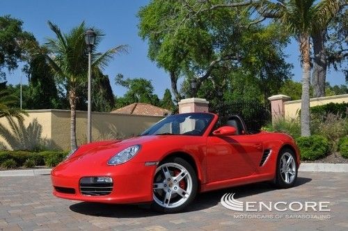 2008 porsche boxster s roadster**6 spd manual**htd seats**prem sound**prefer pac