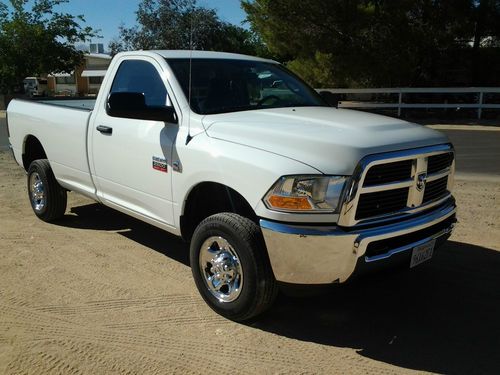 2011 dodge ram 2500 st 4x4 ho diesel 7.4k miles like new tow monster