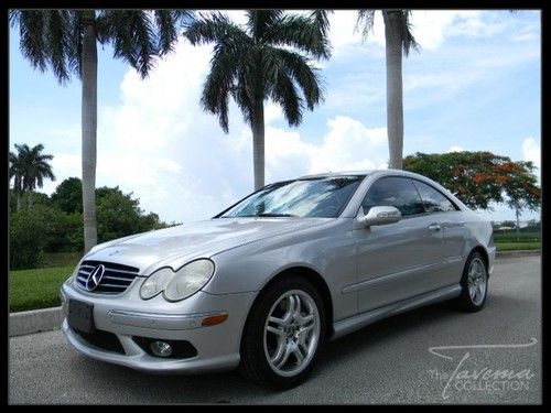 03 clk55 amg 0-60 in 4.6s, clean carfax, amg twin-spoke whls, nappa leather fl