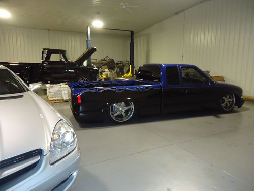 2001 chevrolet s-10 cash customs air bagged low rider smoothed firewall