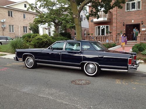 1978 lincoln continental base hardtop 4-door 7.5l