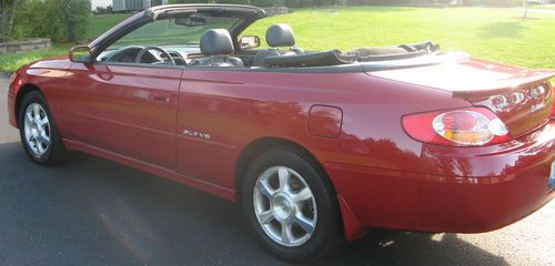 2002 toyota solara sle convertible 2-door 3.0l