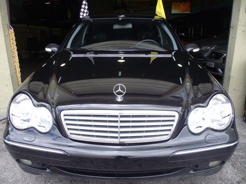 2002 mercedes-benz c240 base sedan 4-door 2.6l