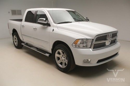 2012 laramie limited 4x4 navigation sunroof leather heated cool rear dvd hemi