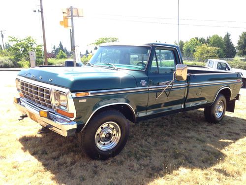 1979 ford ranger f-350 camper special 2 door pickup truck low miles