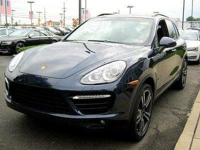 We finance! cayenne turbo 4.8l awd interior package premium plus package carfax