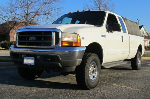 Ford 2001 f-250 super duty xlt 4x4 5.4l v8 triton pick-up