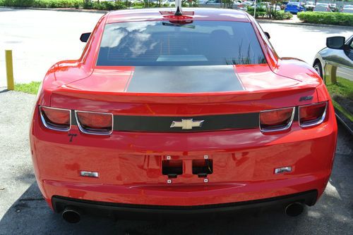 2010 Chevrolet Camaro LT Coupe 2-Door RS 3.6L Red / Black Stripes 20