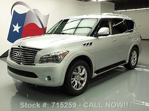 2012 infiniti qx56 8 pass theater tech pkg nav dvd 14k texas direct auto