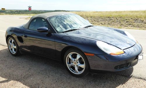 2002 porsche boxster roadster convertible 2-door 2.7l