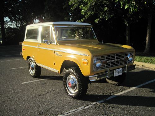 1971 Ford Bronco Sport, image 8