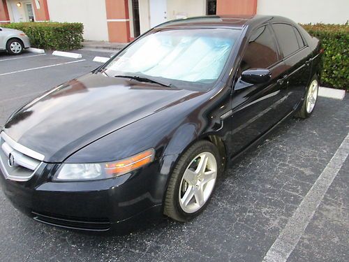 Acura tl 2006 navi 6-speed manual trans 3.2l v6 76k leather moonroof 6cd tint