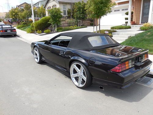 1991 chevrolet camaro convertible