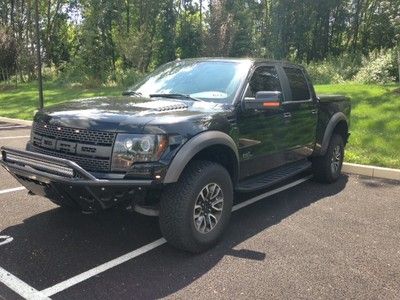 12 raptor svt 6.2l v8 4x4 off-road navigation leather loaded power sunroof